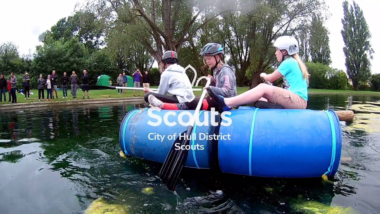 City of Hull District Scouts - Raft Race 2018