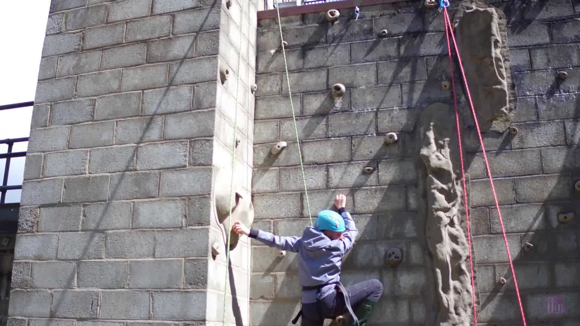 Humberside County Scout Camp 2019 - Rock Climbing
